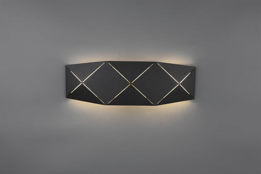 Trio Zandor  - Wall lamp - Black Matt - Trio 223510232