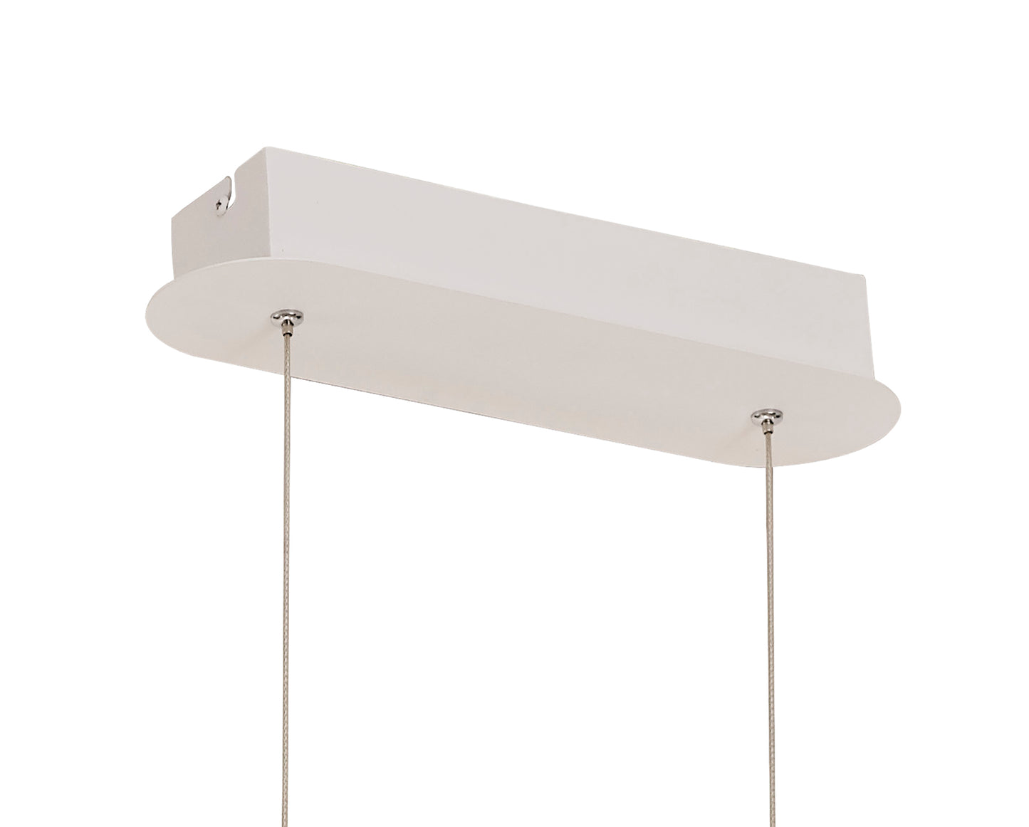 Tsunami 4 Light Linear Pendant , 48W LED, 3000K, 3600lm, Sand White, 3yrs Warranty by Mantra