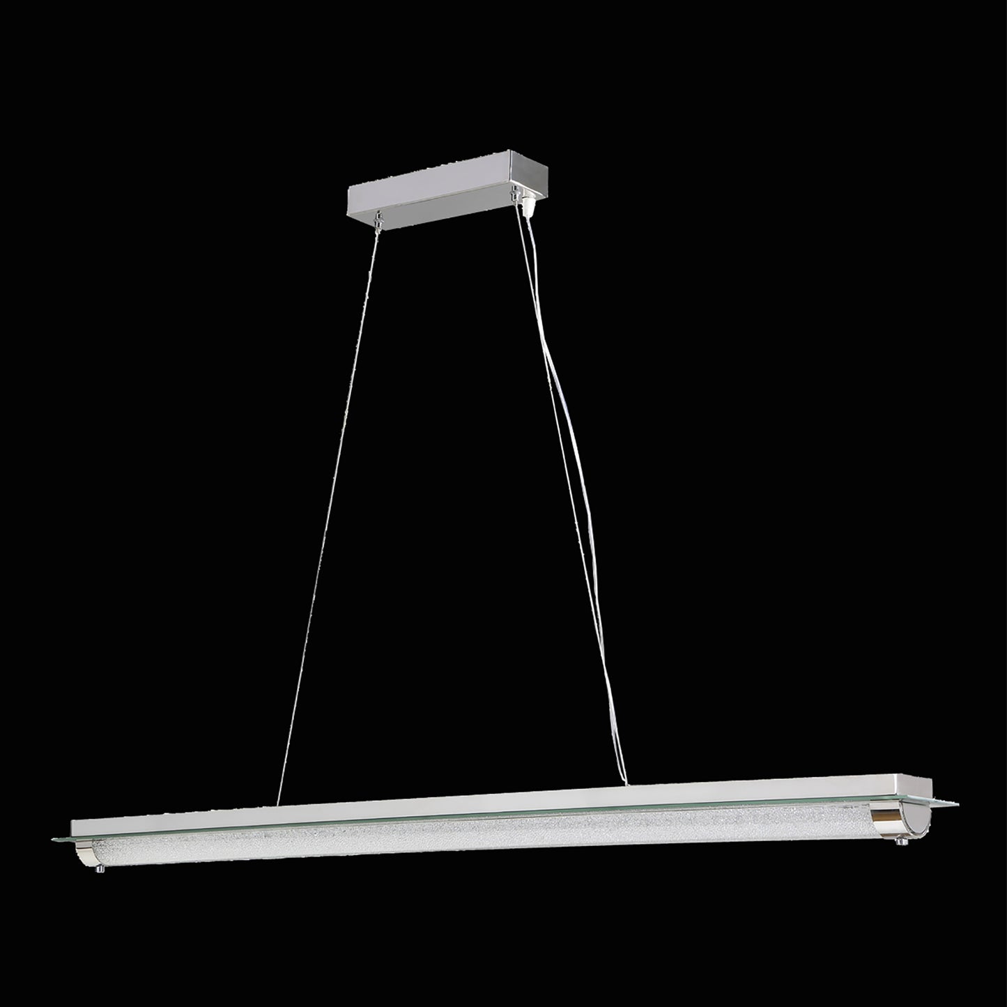 Tube Pendant 36W LED 4000K Polished Chrome/Mirror/Sand Diamond, 2800lm, 3yrs Warranty by Mantra