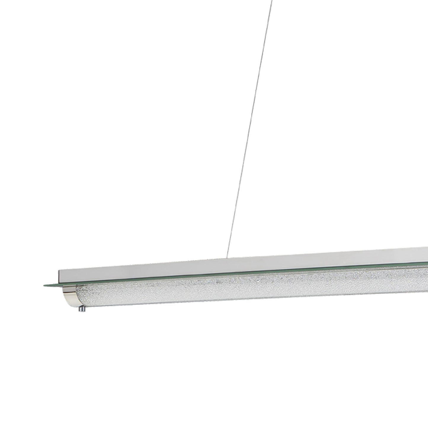 Tube Pendant 36W LED 4000K Polished Chrome/Mirror/Sand Diamond, 2800lm, 3yrs Warranty by Mantra