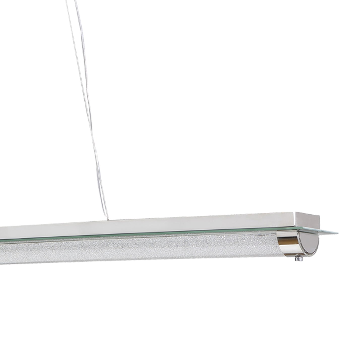 Tube Pendant 36W LED 4000K Polished Chrome/Mirror/Sand Diamond, 2800lm, 3yrs Warranty by Mantra