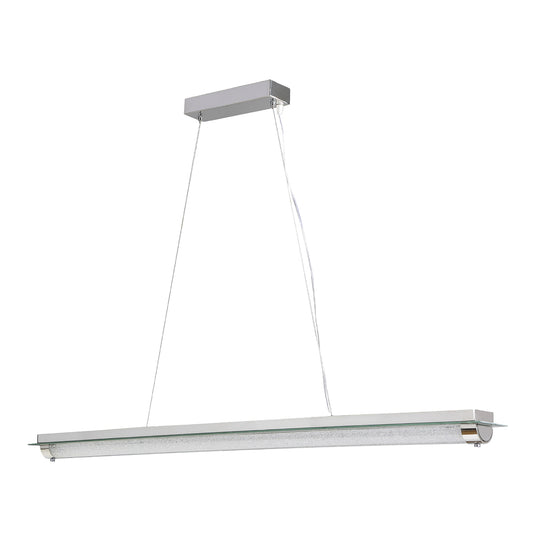 Tube Pendant 36W LED 4000K Polished Chrome/Mirror/Sand Diamond, 2800lm, 3yrs Warranty by Mantra