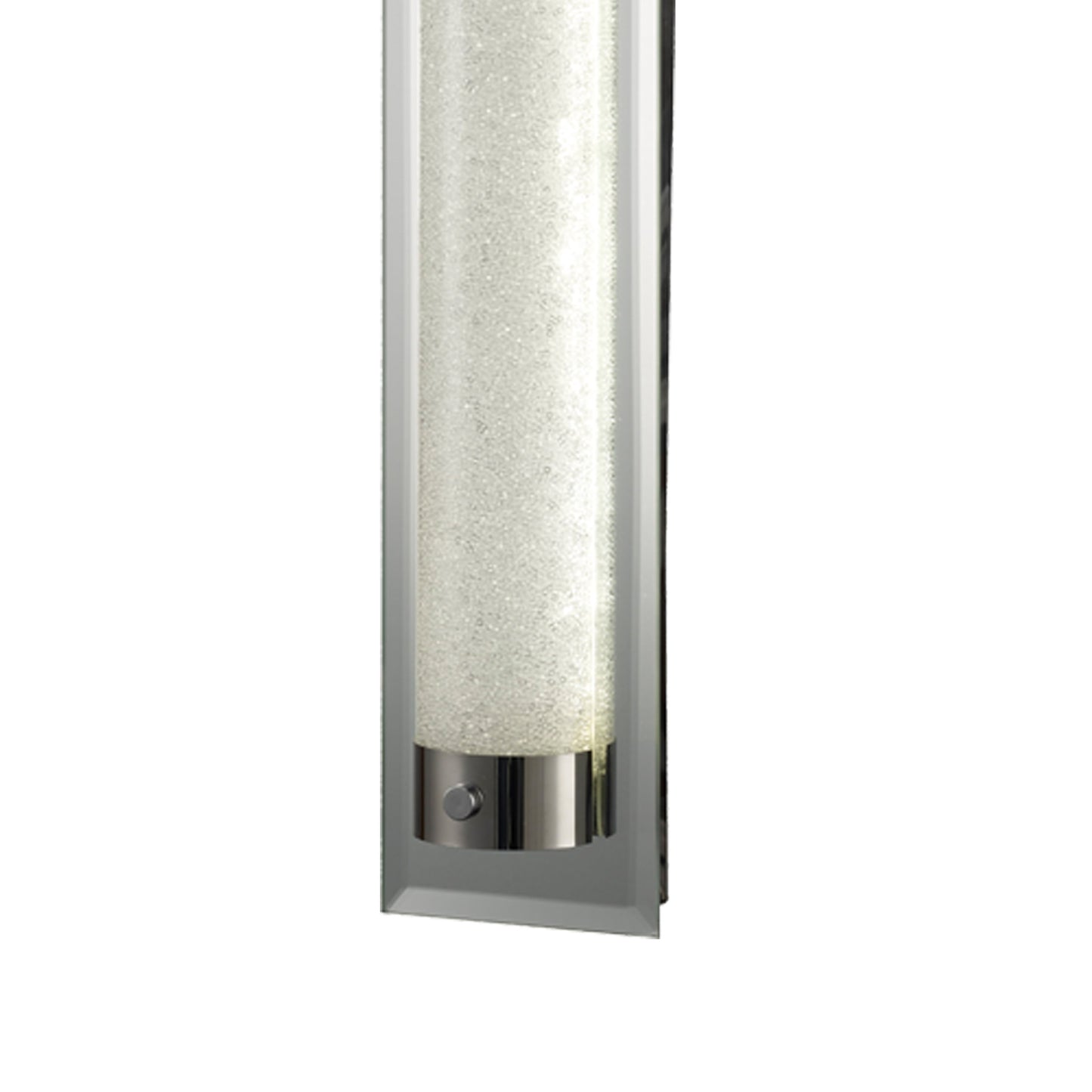 Tube Flush 21W LED 4000K Polished Chrome/Sand Diamond, 1800lm, 3yrs Warranty by Mantra