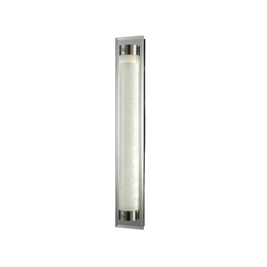 Tube Flush 21W LED 4000K Polished Chrome/Sand Diamond, 1800lm, 3yrs Warranty by Mantra