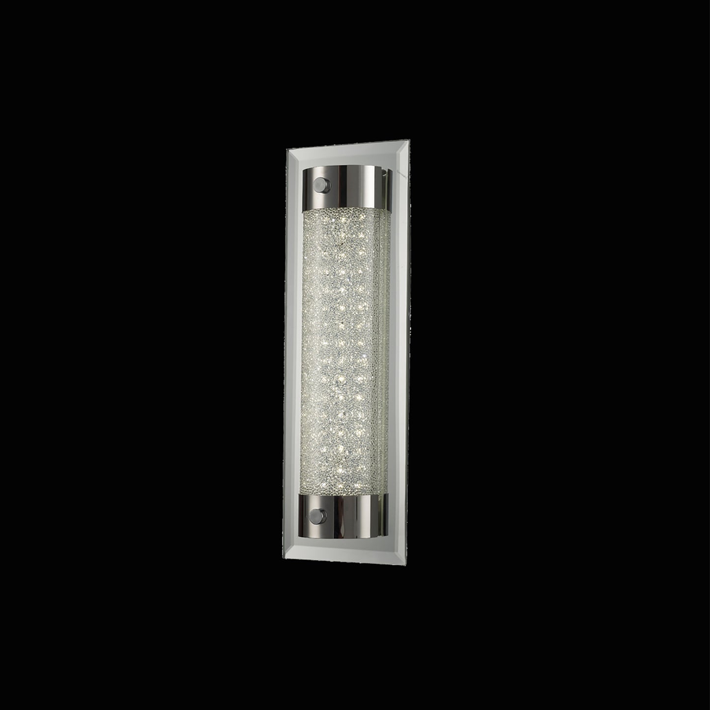 Tube Flush 13W LED 4000K Polished Chrome/Sand Diamond, 1100lm, 3yrs Warranty by Mantra