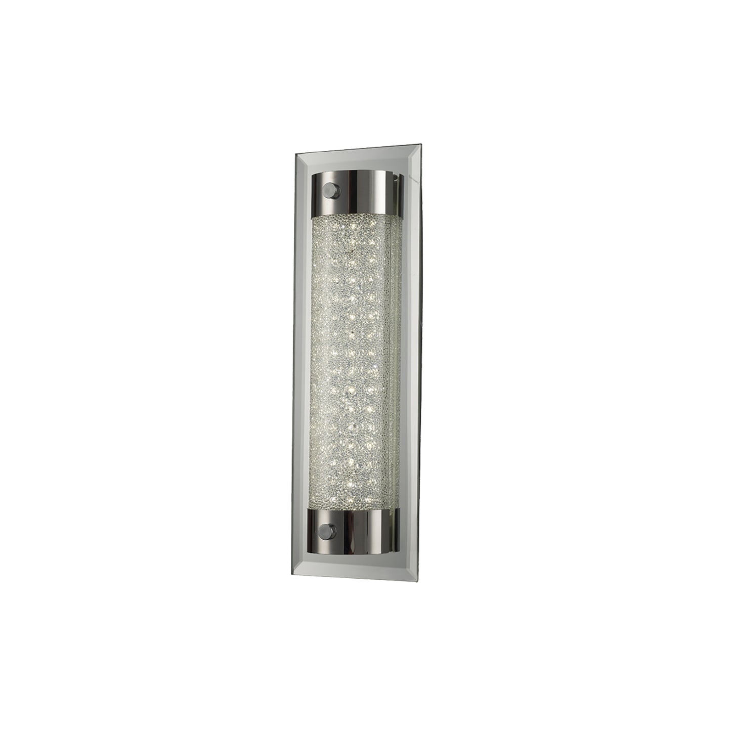 Tube Flush 13W LED 4000K Polished Chrome/Sand Diamond, 1100lm, 3yrs Warranty by Mantra