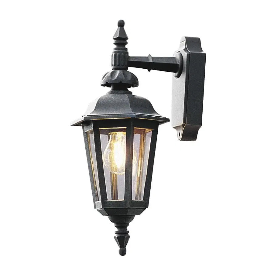 Konstsmide - Pallas - Black Outdoor Wall Light - SPECIAL OFFER