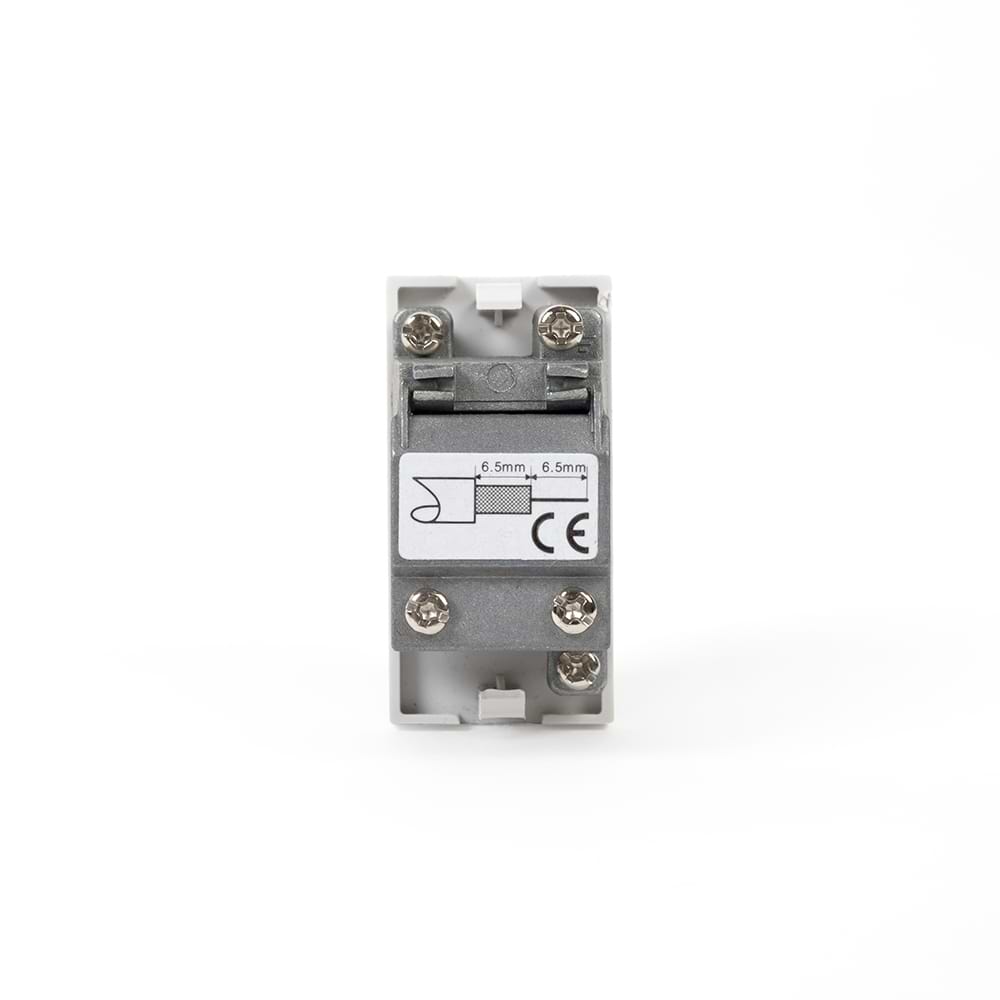 White F Connector (Screened) EM-Euro Module