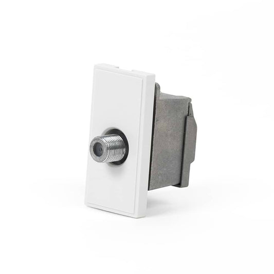 White F Connector (Screened) EM-Euro Module