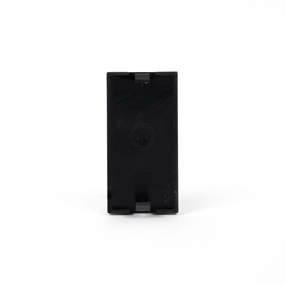 Black Blank Plate 25*50MM EM-Euro Module