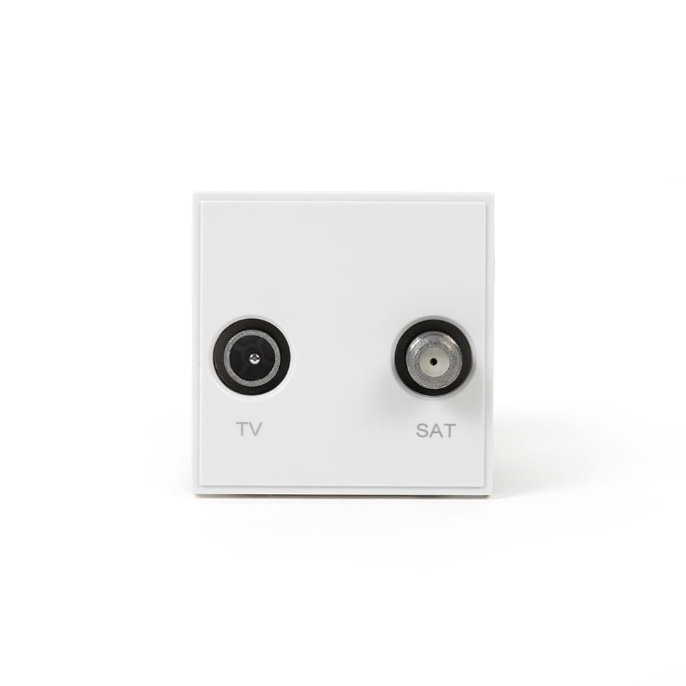 White TV/SAT EM-Euro Module
