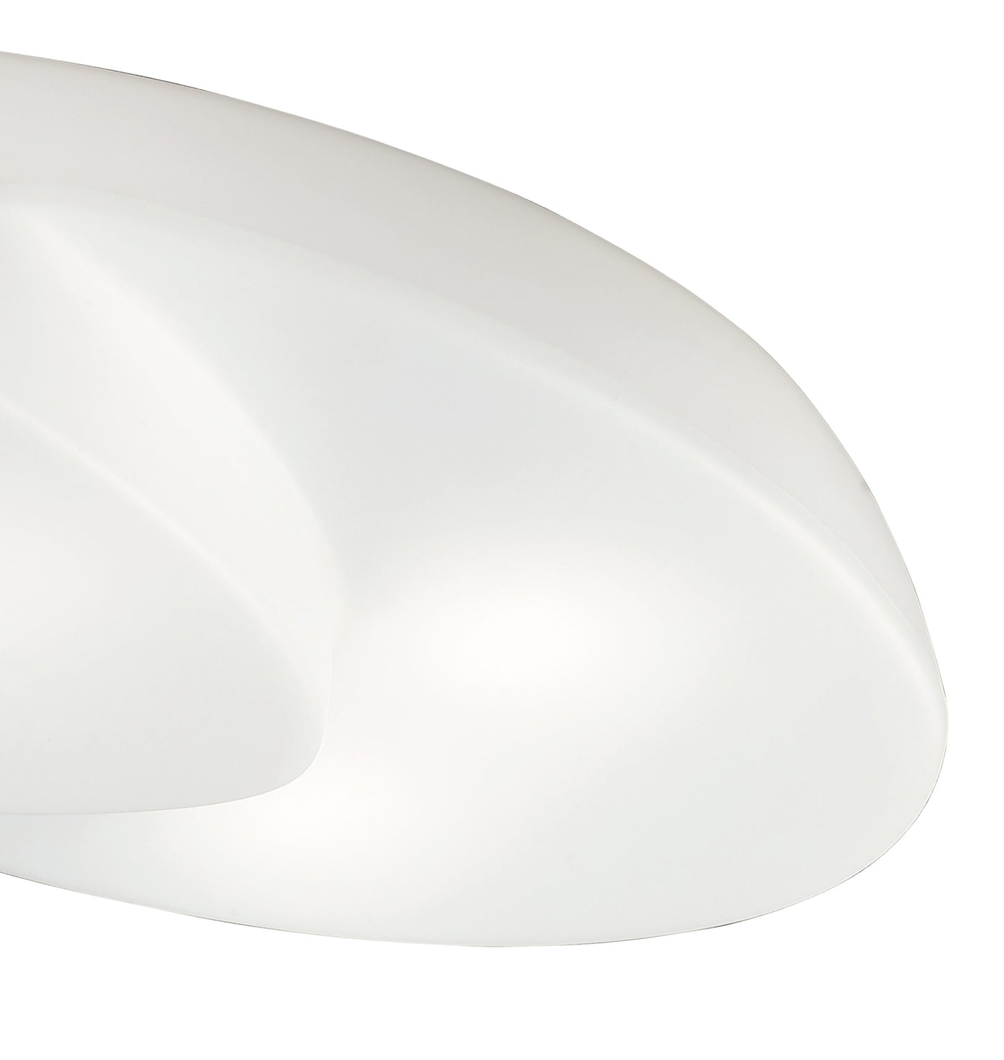 Ufo Ceiling 6 Light E27 Outdoor IP44, Matt White/Opal White by Mantra