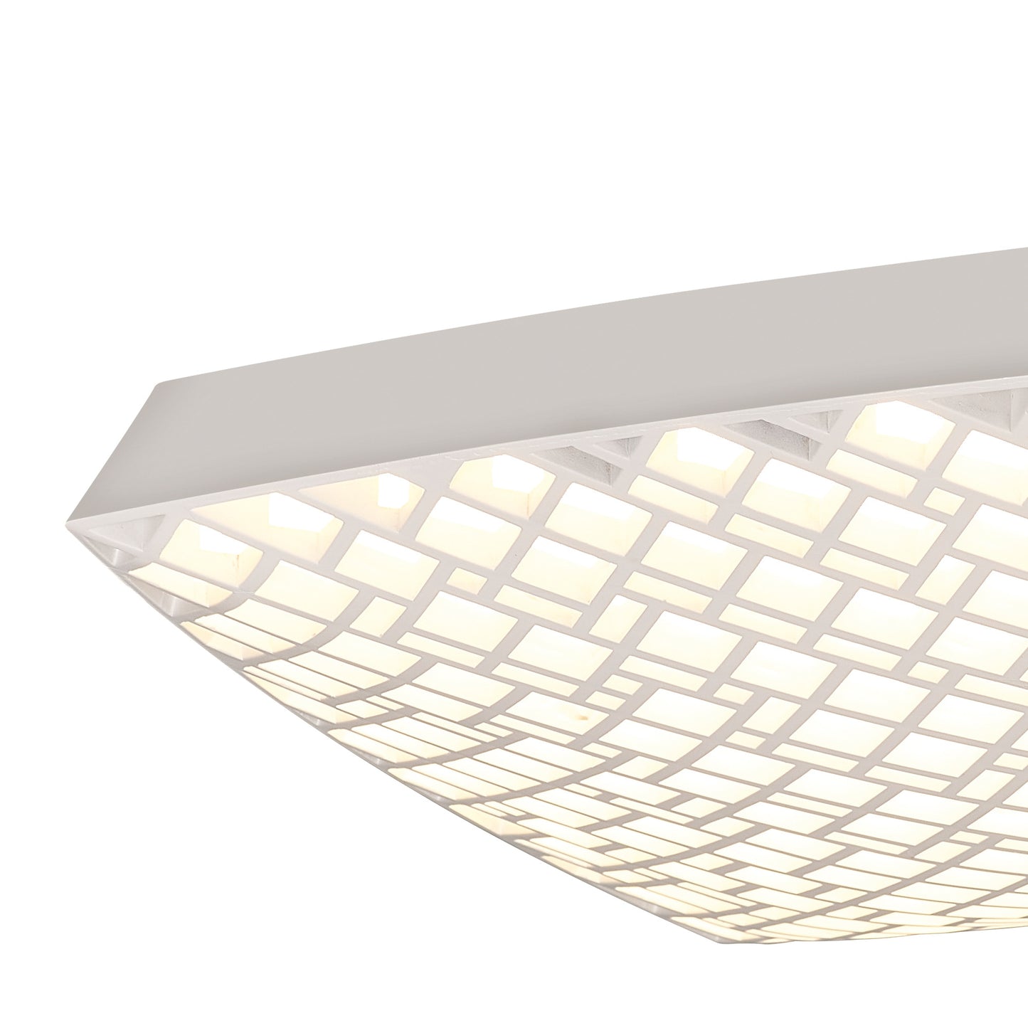 Urban Ceiling Light, 56W LED, 2700-5000K Remote Control Tuneable, 4000lm, White, 3yrs Warranty by Mantra