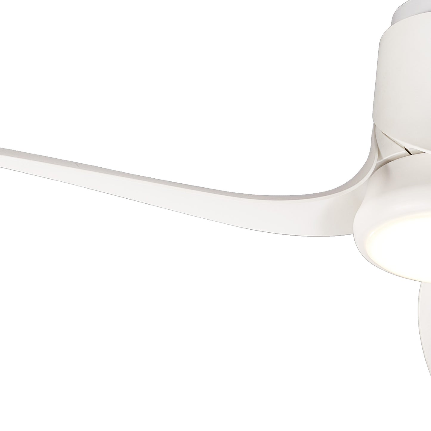 Ushuaia 30W LED Dimmable Ceiling Light With Built-In 35W DC Fan, 2700-5000K Remote & APP Control, 2400lm, White, 5yrs Warranty by Mantra