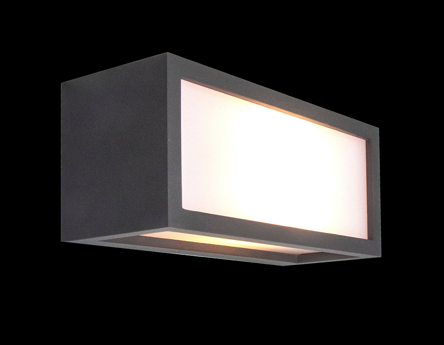 Utah Wall Lamp, 1 Light E27, IP65, Graphite, 2yrs Warranty by Mantra