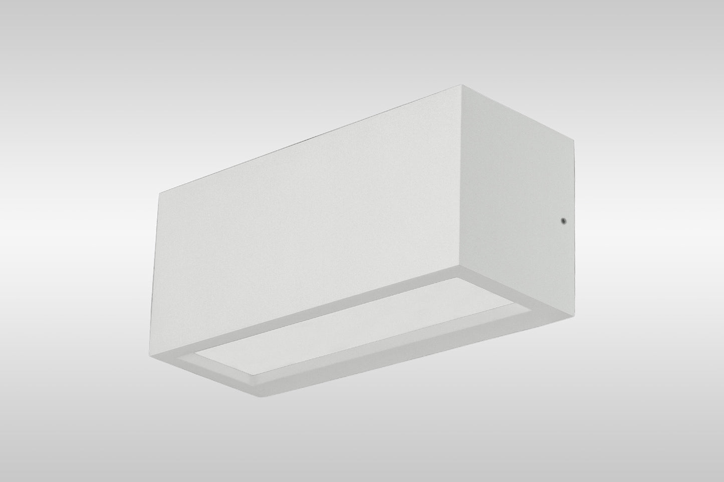 Utah Wall Lamp Up/Down, 1 Light E27, IP65, White, 2yrs Warranty by Mantra