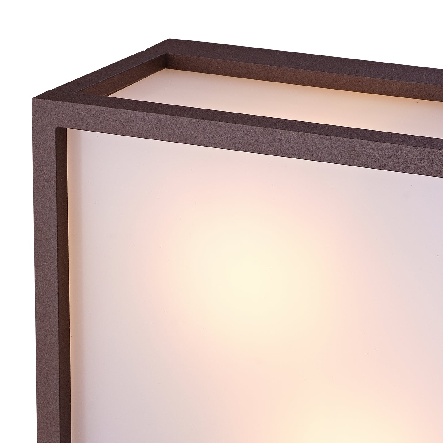 Utah Ceiling Light, 2 Light E27, IP65, Sand Brown, 2yrs Warranty by Mantra