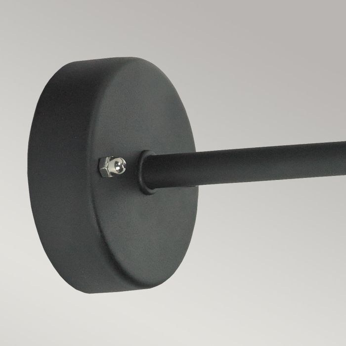 Vansbro 1 Light Wall Lantern Black