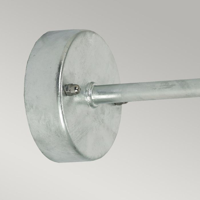 Vansbro 1 Light Wall Lantern Galvanised