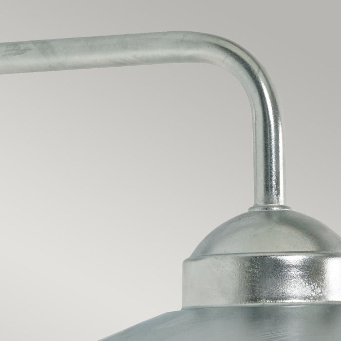 Vansbro 1 Light Wall Lantern Galvanised