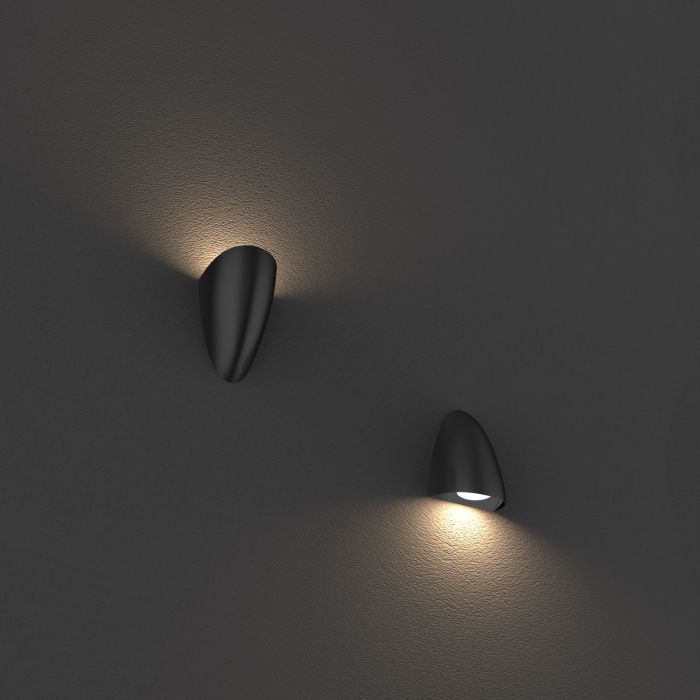 Vendela LED Wall Light - Black