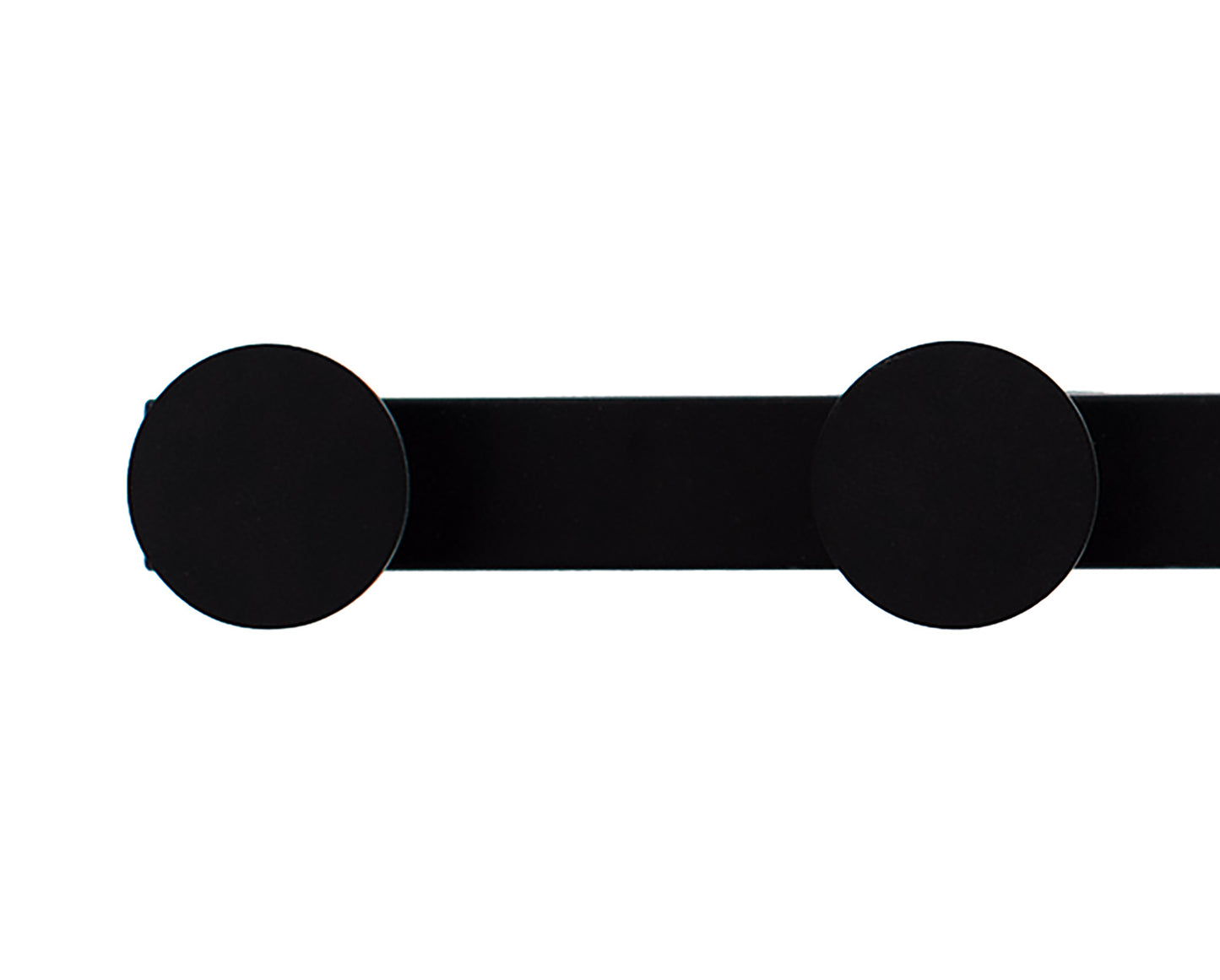 Venus Wall Lamp Coat Rack, 6W LED, 3000K, 490lm, Black, 3yrs Warranty by Mantra