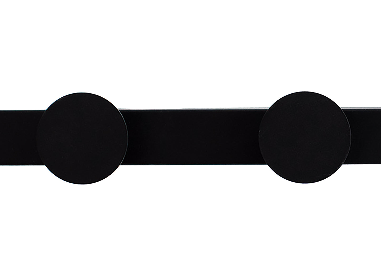 Venus Wall Lamp Coat Rack, 6W LED, 3000K, 490lm, Black, 3yrs Warranty by Mantra