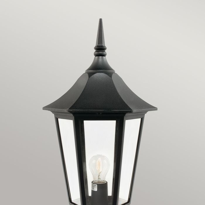 Valencia Grande 1 Light Pedestal - Black