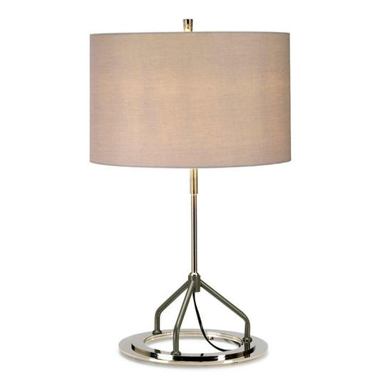 Vicenza Table Lamp - Dark Grey Polished Nickel