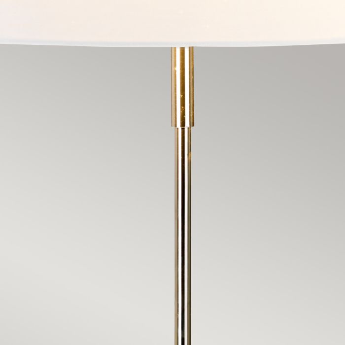 Vicenza Table Lamp - White Polished Nickel
