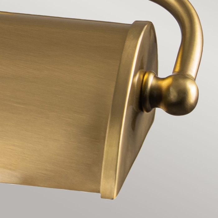 Winchfield 2lt Medium Picture Light - Aged Brass