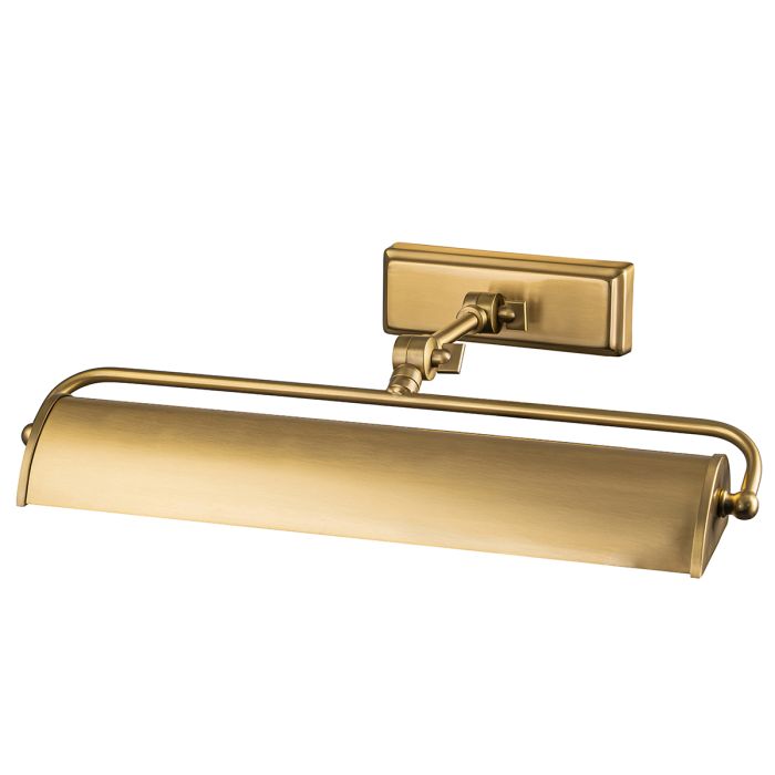 Winchfield 2lt Medium Picture Light - Aged Brass