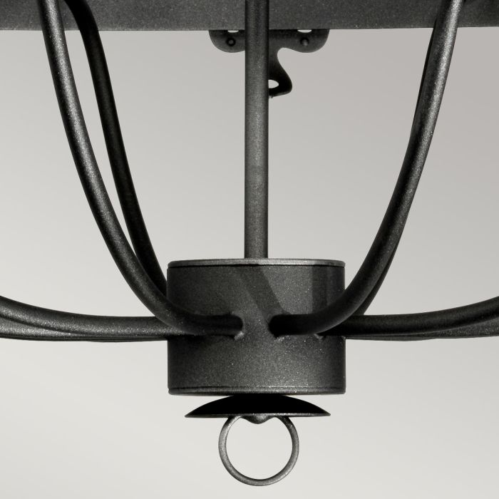 Windsor 12 Light Chandelier - Graphite