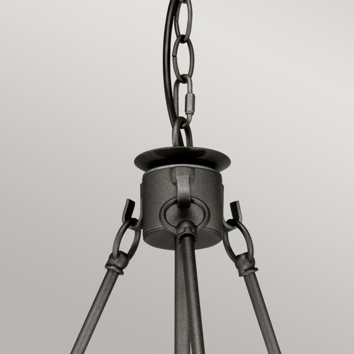 Windsor 6 Light Chandelier - Graphite
