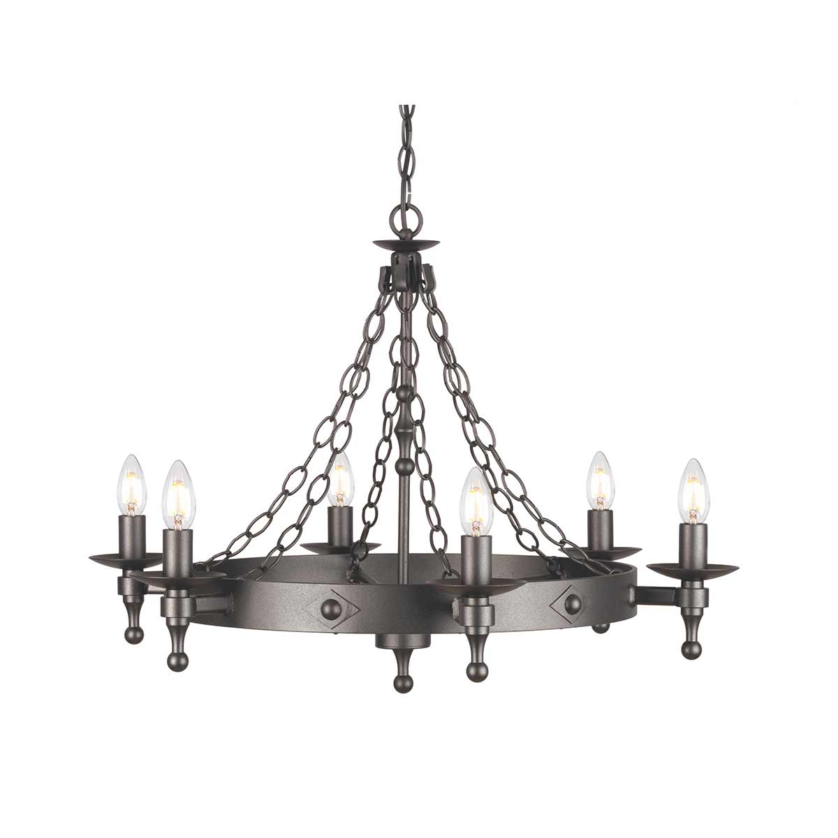 Warwick 6 Light Chandelier