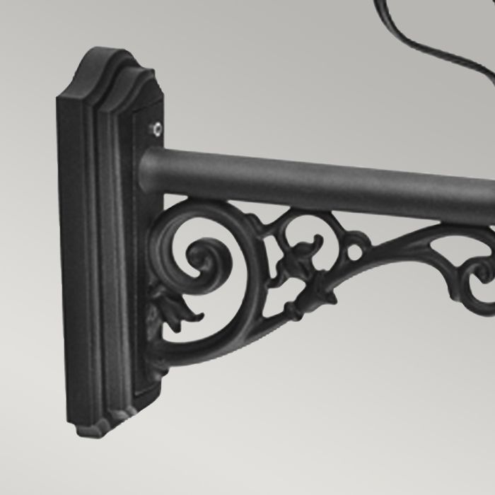 Wilmslow 1 Light Wall Lantern - Black