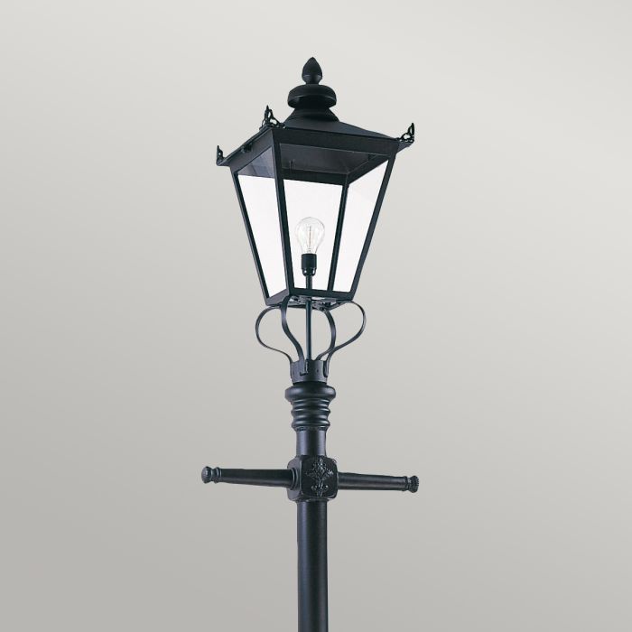 Wilmslow 1 Light Lamp Post - Black