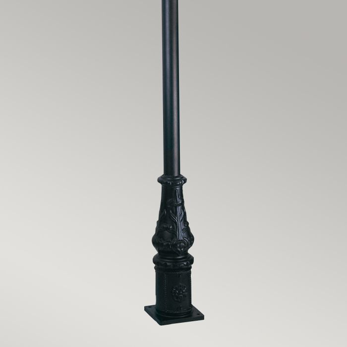 Wilmslow 1 Light Lamp Post - Black
