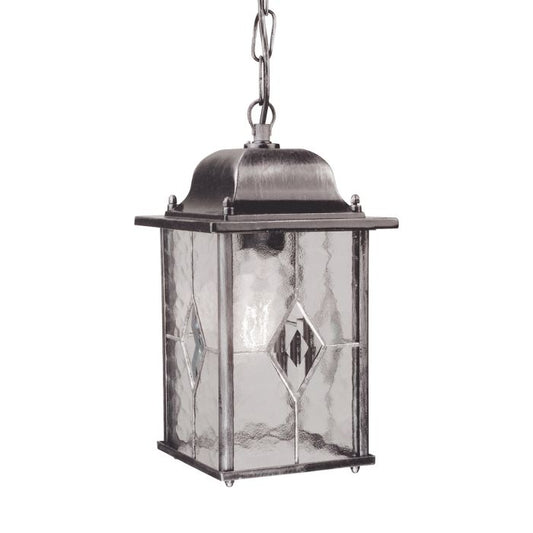 Wexford 1 Light Chain Lantern - Black / Silver