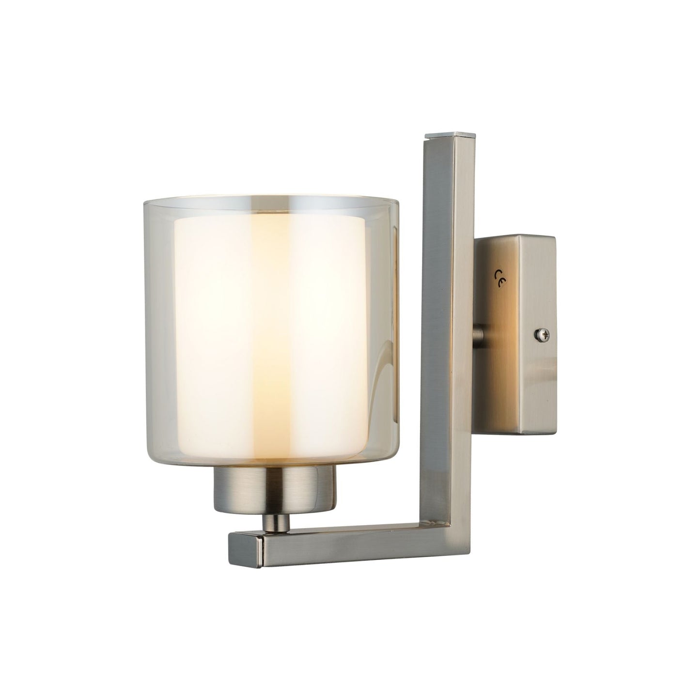 Yara Satin Chrome Wall Light