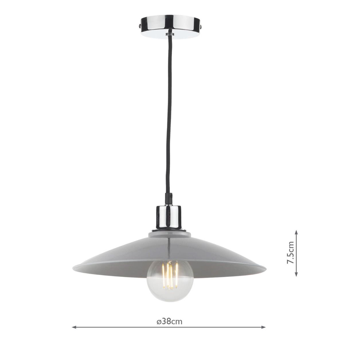 Yifat Easy Fit Pendant Grey