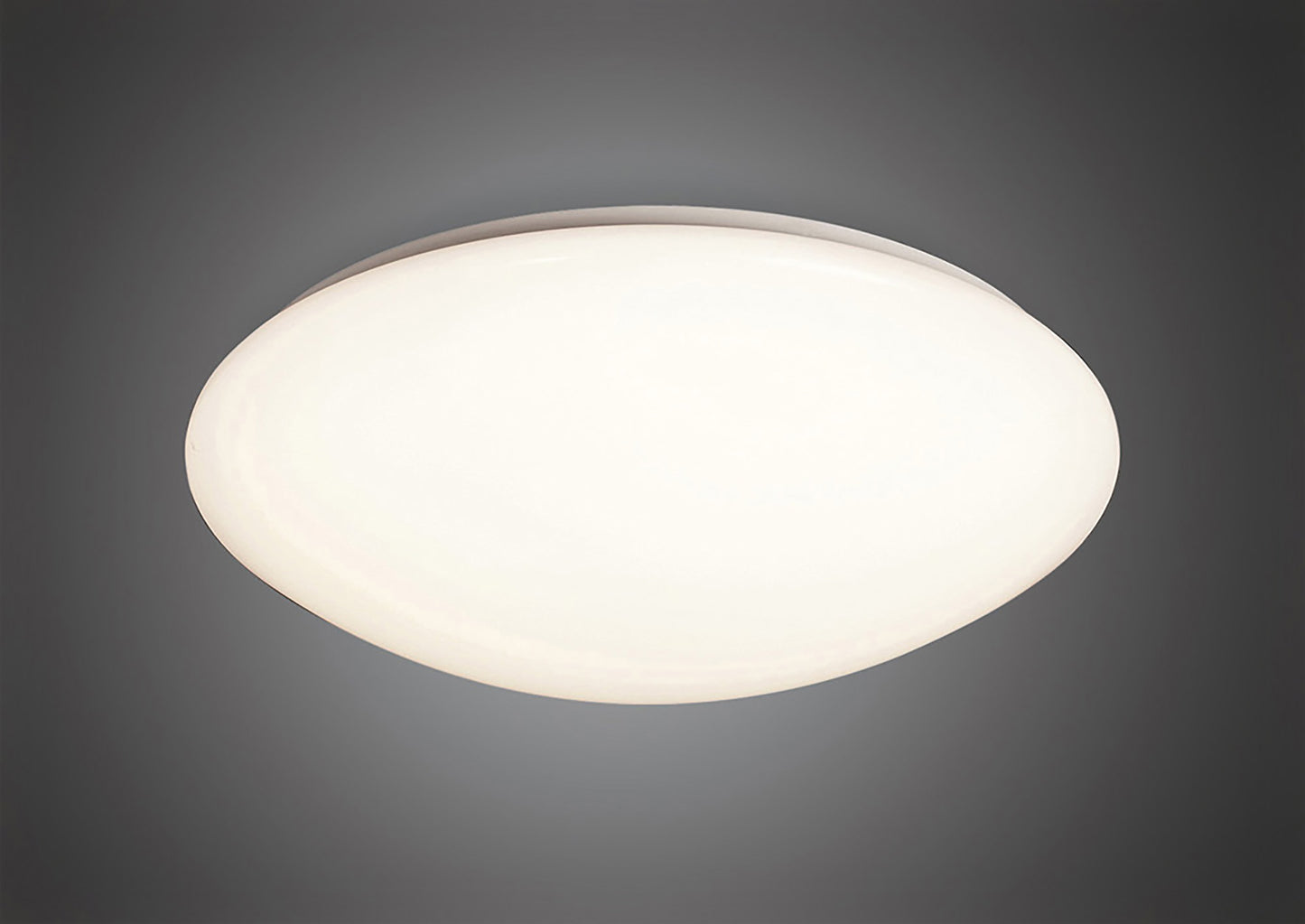 Zero Flush Ceiling / Wall 28W LED Large 3000K, 2800lm, White Acrylic, 3yrs Warranty by Mantra