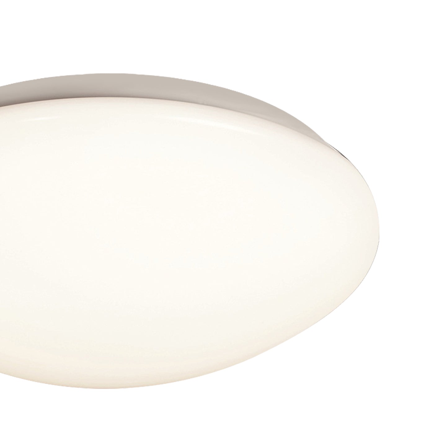 Zero Flush Ceiling / Wall 28W LED Large 3000K, 2800lm, White Acrylic, 3yrs Warranty by Mantra