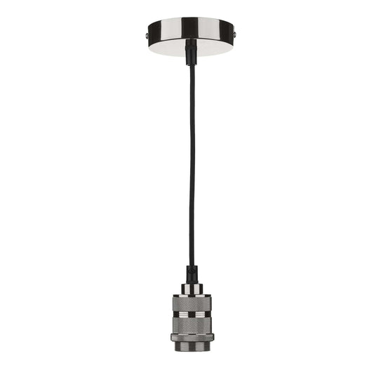 dar lighting 1 Light E27 Decorative Suspension Gun Metal SP8667