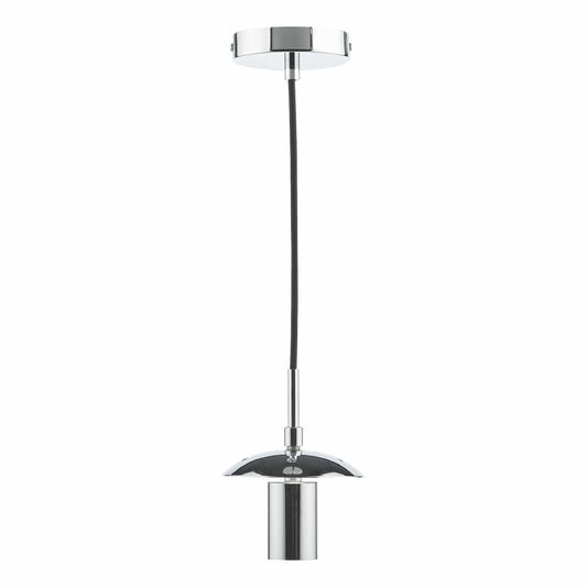 dar lighting 1 Light Polished Chrome E27 Suspension SP71