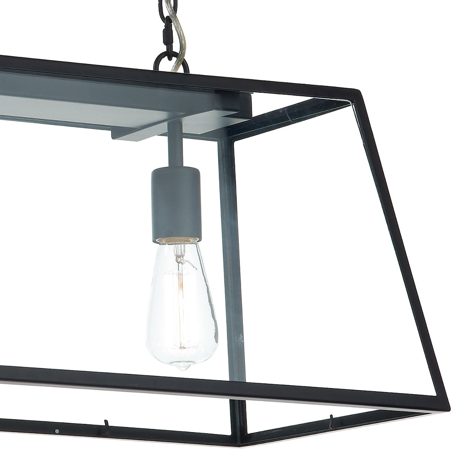 dar lighting Academy 3 Light Pendant Black ACA0322