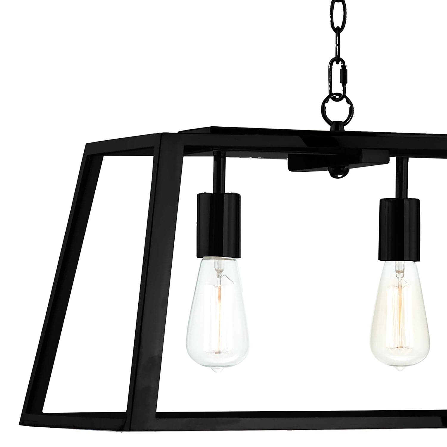 dar lighting Academy 5 Light Pendant Black ACA0522