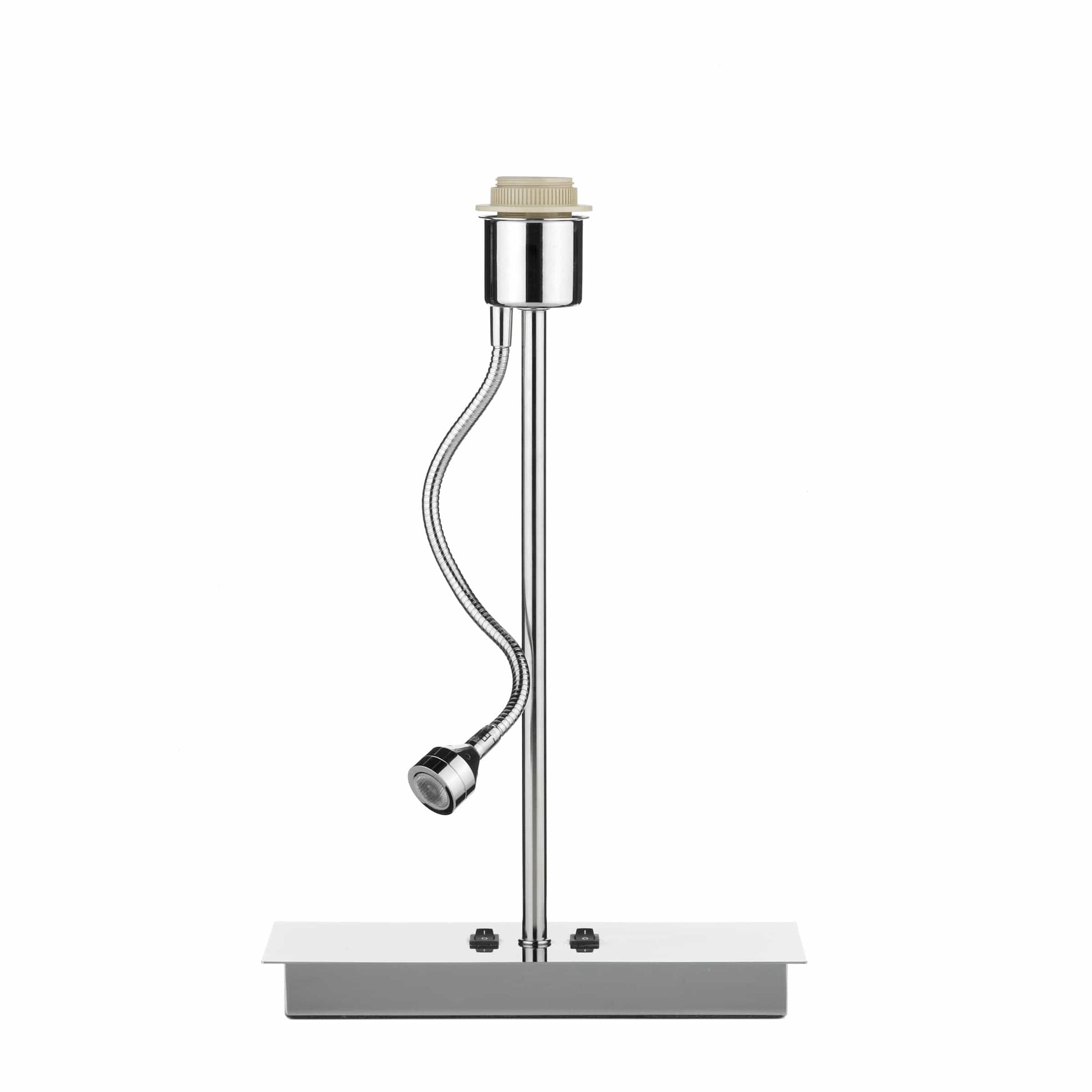 dar lighting Amalfi Table Lamp Polished Chrome LED Base Only AMA4050