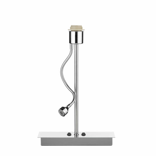 dar lighting Amalfi Table Lamp Polished Chrome LED Base Only AMA4050