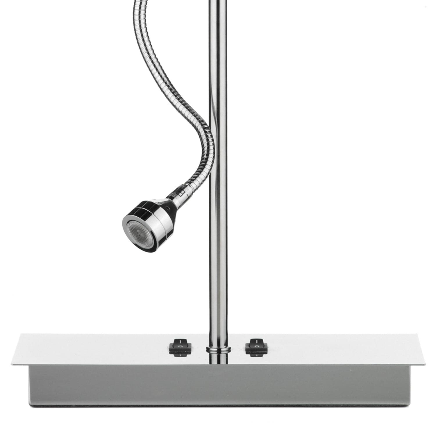 dar lighting Amalfi Table Lamp Polished Chrome LED Base Only AMA4050